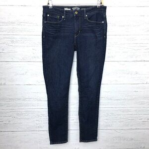 Levi's Signature Jeans Totally Shaping Skinny Dark Wash size 12 length 28"